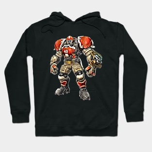 Overwatch Reinhardt Gridironhardt Hoodie